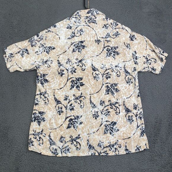 Tropical Tantrum Hawaiian Shirt XL Men’s Button Up Batik All Over Print Vintage - Picture 11 of 11